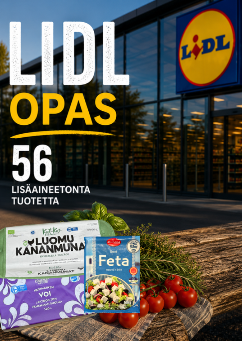 Oireeton Ostoskori: Lidl-opas – kansikuva